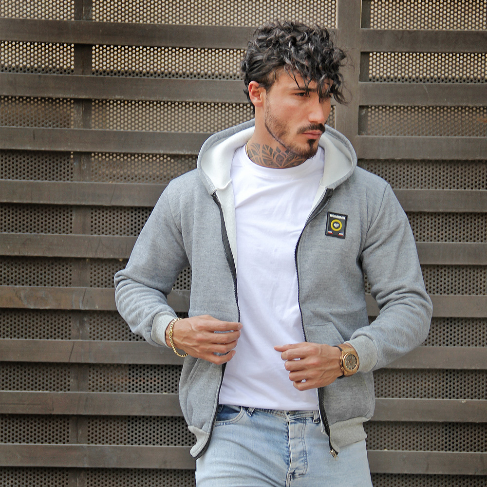 سوئی شرت مدل Highbrand طوسی